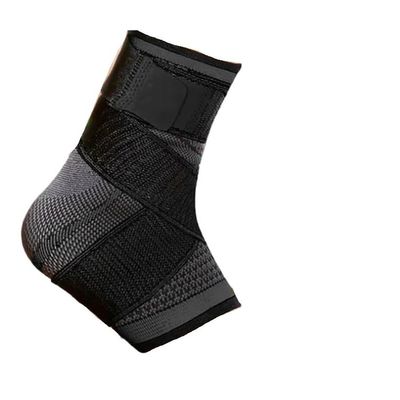 BLBTEDUAMDE Adjustable Ankle Support Sleeve - Ankle Brace For Men & Women, Perfect For Running, Basketball, Soccer, And Fitness(1PC Black,L)