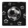 Weight Scale, Soccer Black Print Digital Scale Bathroom Scale LCD Display Scale Body Weight Scale Portable Scale view 1