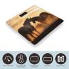 Weight Scale, Horses in Love Print Digital Scale Bathroom Scale LCD Display Scale Portable Scale Fitness Scale Household Scale view 3