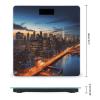 Weight Scale, New York City Scenery Print Digital Scale Bathroom Scale LCD Display Scale Portable Scale Fitness Scale Household Scale view 2