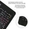 Weight Scale, Math Formula Print Digital Scale Bathroom Scale LCD Display Scale Portable Scale Fitness Scale Household Scale view 4