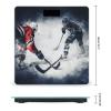 Weight Scale, Ice Hockey Art Print Digital Scale Bathroom Scale LCD Display Scale Portable Scale Fitness Scale Household Scale view 2