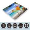 Weight Scale, Tropical Beach Drink Print Digital Scale Bathroom Scale LCD Display Scale Body Weight Scale Portable Scale view 3