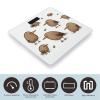 Weight Scale, Kiwi Birds Cute Print Digital Scale Bathroom Scale LCD Display Scale Portable Scale Fitness Scale Household Scale view 3