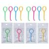 8 Pieces Aligner Removal Tool Invisible Aligner Remover Tool Kits Invisible Aligner Braces Remover Hook for Tooth Cleaning Oral Care (Individual Packs-Blue+Yellow+Green+Pink) view 1