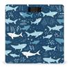 Weight Scale, Sharksm Print Digital Scale Bathroom Scale LCD Display Scale Body Weight Scale Portable Scale view 1