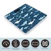 Weight Scale, Sharksm Print Digital Scale Bathroom Scale LCD Display Scale Body Weight Scale Portable Scale view 3