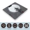 Weight Scale, Moon Pine Tree Print Digital Scale Bathroom Scale LCD Display Scale Portable Scale Fitness Scale Household Scale view 3