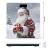 Weight Scale, Santa Claus Snow Secenry Print Digital Scale Bathroom Scale LCD Display Scale Body Weight Scale Portable Scale view 2