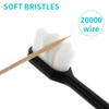 Portable Bristle Toothbrush with Wavy/Flat Bristles Floss Micro Nano Toothbrush,Good Cleaning Effect for Sensitive Teeth Oral Gum Recession view 3