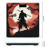 Weight Scale, Samurai Print Digital Scale Bathroom Scale LCD Display Scale Body Weight Scale Portable Scale view 2