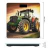 Weight Scale, Tractor Theme Print Digital Scale Bathroom Scale LCD Display Scale Body Weight Scale Portable Scale view 2