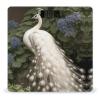 Weight Scale, White Peacock Print Digital Scale Bathroom Scale LCD Display Scale Body Weight Scale Portable Scale view 1