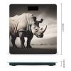 Weight Scale, South Africa Animal Print Digital Scale Bathroom Scale LCD Display Scale Body Weight Scale Portable Scale view 2