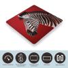 Weight Scale, Zebra Red Print Digital Scale Bathroom Scale LCD Display Scale Body Weight Scale Portable Scale view 3