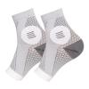 Adjustable Ankle Support Sleeve - Ankle Brace For Men & Women, Perfect For Running, Basketball, Soccer, And Fitness(Noir blanc,S) view 1