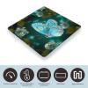 Weight Scale, Light Blue Butterfly Print Digital Scale Bathroom Scale LCD Display Scale Portable Scale Fitness Scale Household Scale view 3