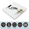Weight Scale, Long-beaked Heron Print Digital Scale Bathroom Scale LCD Display Scale Portable Scale Fitness Scale Household Scale view 3