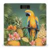 Weight Scale, Summer Parrot Pineapple Bird Print Digital Scale Bathroom Scale LCD Display Scale Body Weight Scale Portable Scale view 1