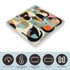 Weight Scale, Mid-Century Modern Art Cat Print Digital Scale Bathroom Scale LCD Display Scale Portable Scale Fitness Scale Household Scale view 3