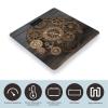 Weight Scale, Steampunk Gears Clock Print Digital Scale Bathroom Scale LCD Display Scale Body Weight Scale Portable Scale view 3