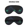 Water Drops and Tennis Balls Eye Mask for Ultimate Sleep Comfort - Adjustable, Breathable & Stylish -Perfect for Light Sensitivity, Insomnia view 2