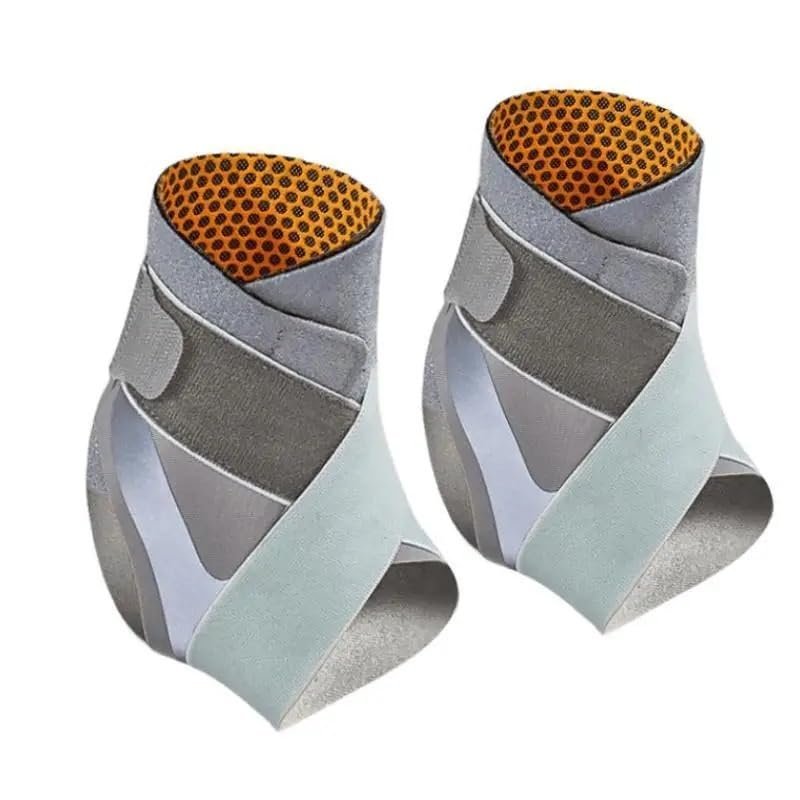 Adjustable Ankle Support Sleeve - Ankle Brace For Men & Women, Perfect For Running, Basketball, Soccer, And Fitness(With Strap,M)