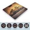 Weight Scale, Old Bicycle Print Digital Scale Bathroom Scale LCD Display Scale Portable Scale Fitness Scale Household Scale view 3