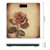 Weight Scale, Vintage Rose Print Digital Scale Bathroom Scale LCD Display Scale Body Weight Scale Portable Scale view 2