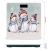 Weight Scale, Winter Snowman Print Digital Scale Bathroom Scale LCD Display Scale Body Weight Scale Portable Scale view 2