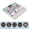 Weight Scale, Winter Snowman Print Digital Scale Bathroom Scale LCD Display Scale Body Weight Scale Portable Scale view 3
