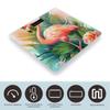 Weight Scale, Tropical Flamingo Print Digital Scale Bathroom Scale LCD Display Scale Body Weight Scale Portable Scale view 3