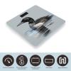 Weight Scale, Loon Nature Bird Print Digital Scale Bathroom Scale LCD Display Scale Portable Scale Fitness Scale Household Scale view 3