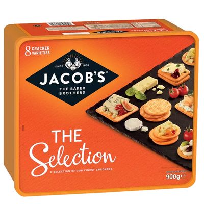 Jacobs Biscuits for Cheese Selection 900g - 8 Cracker Varieties