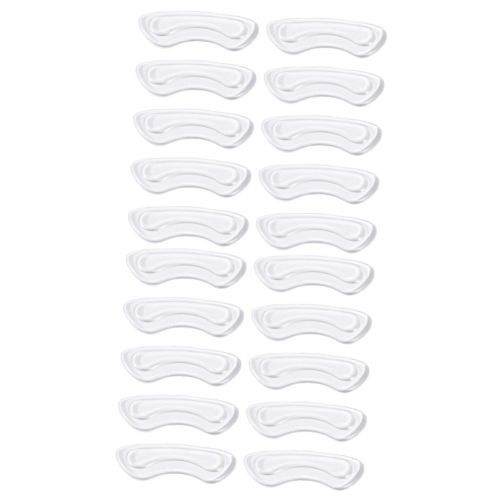 minkissy 20pcs Shoe Pads for Women Heel Sticker Heels Cushion Pads Foot for Shoes Comfortable Insoles