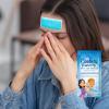 10 Cooling Gel Patches, Forehead Cooling Strips, Cool Gels Pads for Painn Relief, Fever Cooling Patches, Portable Cooling Gel Sheet for Summer, Cold Patch for Kids Adults Relieve Headache,Sunstroke view 2