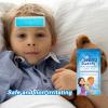 10 Cooling Gel Patches, Forehead Cooling Strips, Cool Gels Pads for Painn Relief, Fever Cooling Patches, Portable Cooling Gel Sheet for Summer, Cold Patch for Kids Adults Relieve Headache,Sunstroke view 3