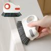 2 in 1 Groove Cleaning Brush Window Track Cleaning Tools, Multifunction Grout Cleaner Tool Grip Brush for Sliding Door Track, Window Sill(Orange*2) view 3
