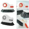 2 in 1 Groove Cleaning Brush Window Track Cleaning Tools, Multifunction Grout Cleaner Tool Grip Brush for Sliding Door Track, Window Sill(Orange*2) view 4