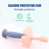 Shurzzesj Children Tooth Brush - Gentle Cleaning Kids Teeth Silicone Toothbrush - Cute Floral Appearance Toothbrush for Home Travel Use for Nursery, Travelling view 4