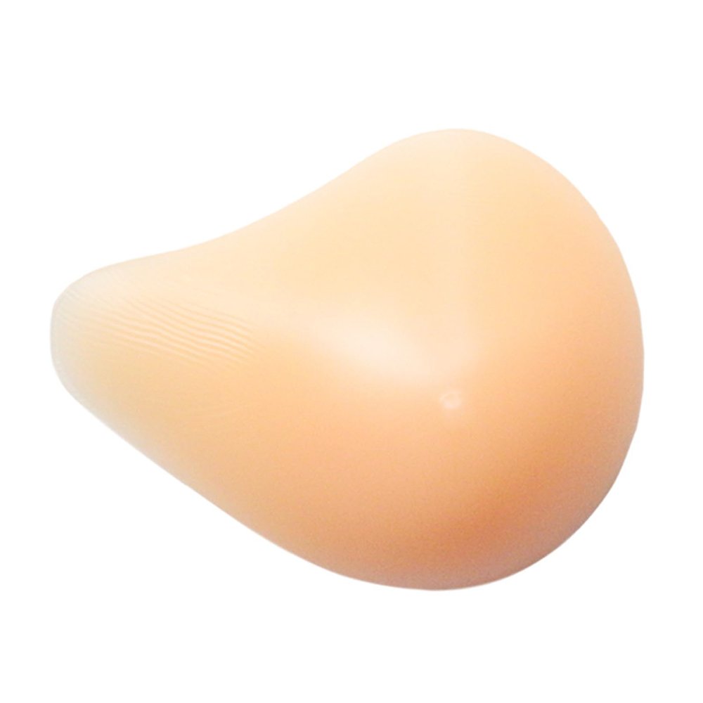 TUBETOP Realistic Fake Breast Form Silicone False Breast for Crossdressing Cosplay Transgender Push Up Breast Pad for Natural Enhancement right-300g