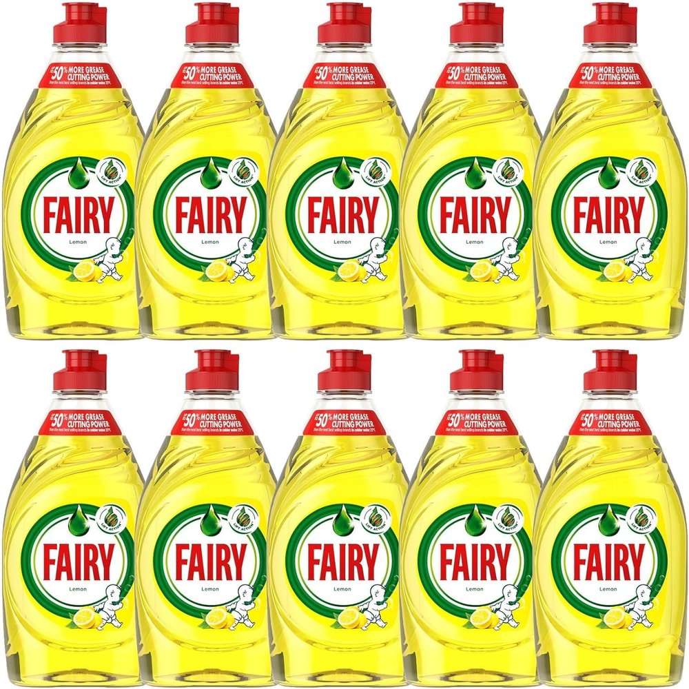 Fairy Original Lemon Washing Up Liquid with LiftAction 10 x 320ml Box Pack