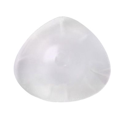 TUBETOP Clear Silicone Fake Breast Pad Realistic False Breast for Crossdresser Cosplay Push Up Breast Form for Natural Enhancement Transparent-600g