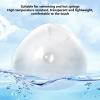 TUBETOP Clear Silicone Fake Breast Pad Realistic False Breast for Crossdresser Cosplay Push Up Breast Form for Natural Enhancement Transparent-600g view 3