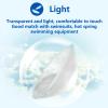 TUBETOP Clear Silicone Fake Breast Pad Realistic False Breast for Crossdresser Cosplay Push Up Breast Form for Natural Enhancement Transparent-600g view 4