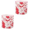 Beaupretty 2 Rolls Scary Bloody Printed Toilet Paper Roll for Bathroom Unique Decorative Toilet Paper for Halloween Prank Halloween view 1