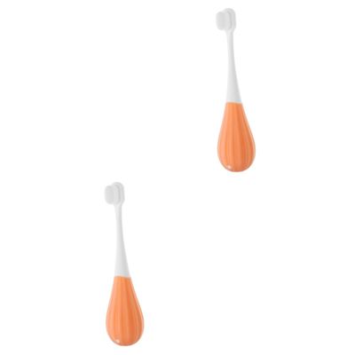 Beavorty 2pcs Boys and Girls Toothbrush Soft Bristles Manual Ergonomic Design for Toddlers Years Old Boy Girl's Oral Care