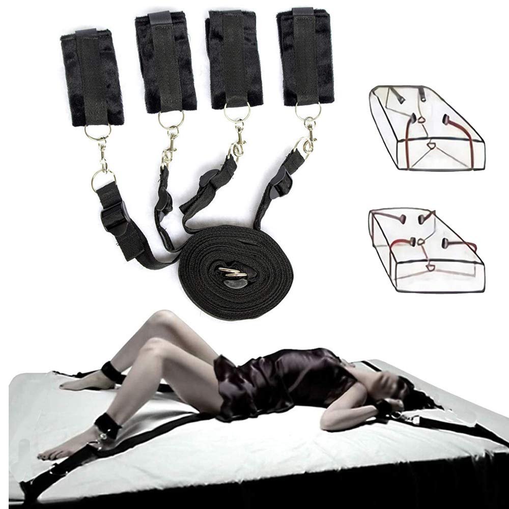 Bed Coverlets with Soft Bands for Couple