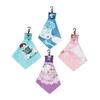 4pcs Eyeglass Cleaning Cloth Key Rings with Rope for Sunglasses view 1