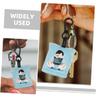4pcs Eyeglass Cleaning Cloth Key Rings with Rope for Sunglasses view 3
